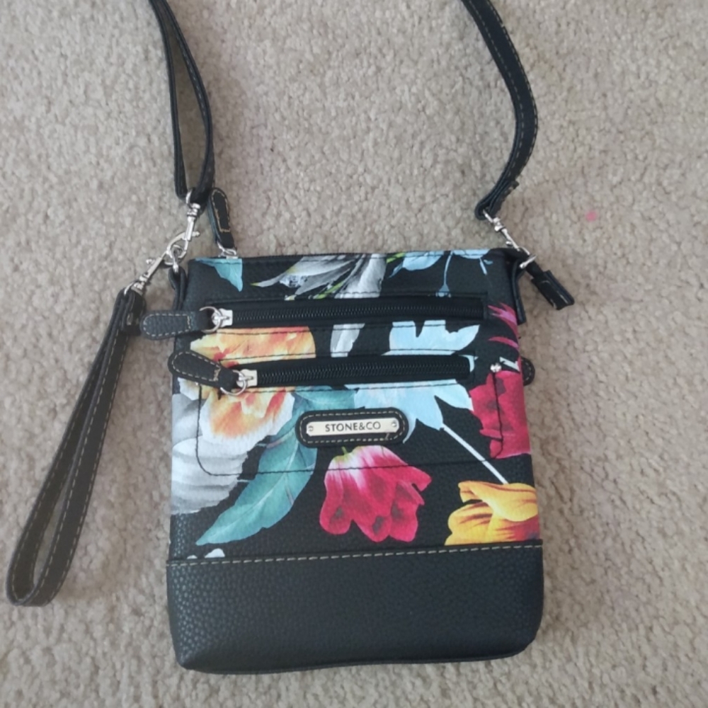 Stone & Co. flower purse